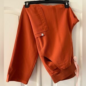 FIGS Auburn High Waisted- Yola Skinny Scrub Pants